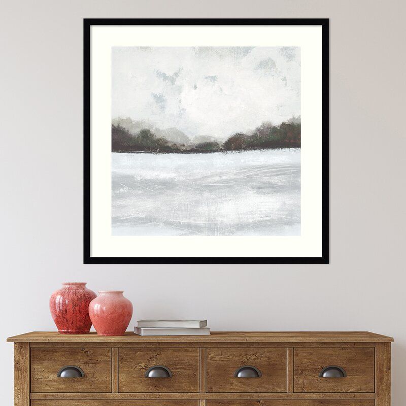 This Place IV Neutral Picture Frame Painting Print on Paper thumbnail 3