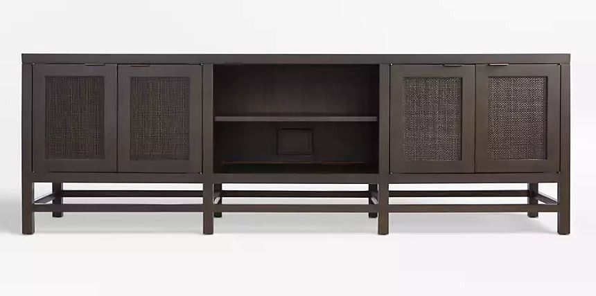 Blake Carbon Mahogany Media Console thumbnail 3