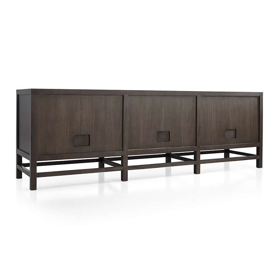 Blake Carbon Mahogany Media Console thumbnail 5