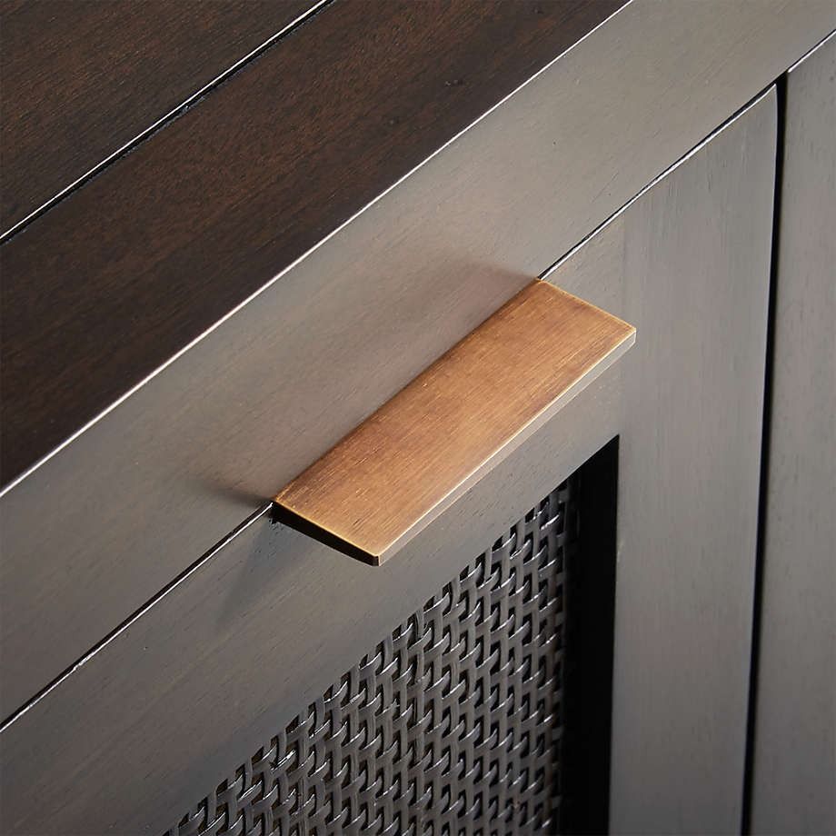 Blake Carbon Mahogany Media Console thumbnail 6