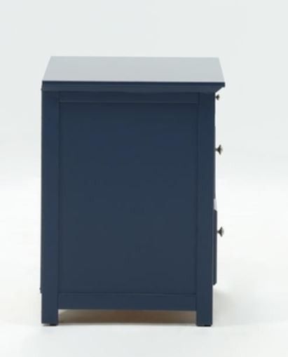 Taylor Navy Nightstand thumbnail 3