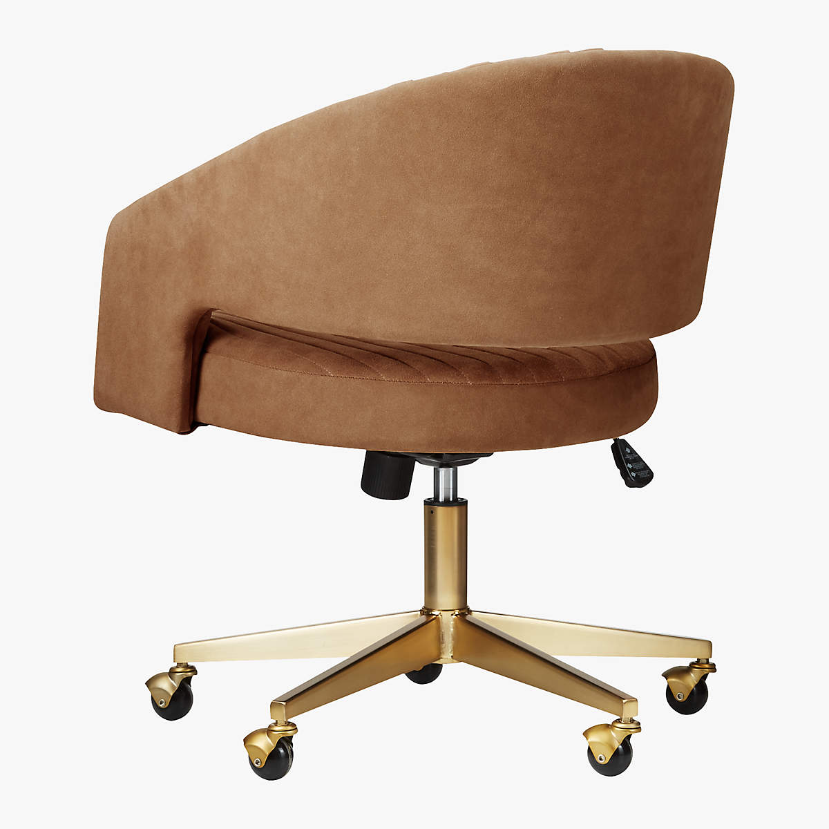 CHANNEL SUEDE OFFICE CHAIR thumbnail 2