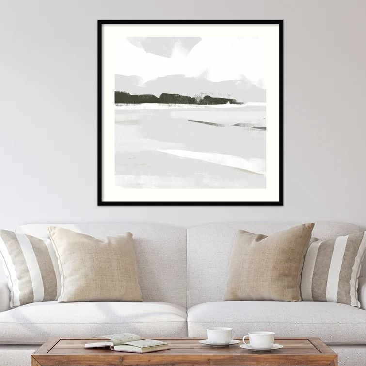 Coastal Haze II by Emma Scarvey Picture With Frame-41.39"x41.38 thumbnail 2
