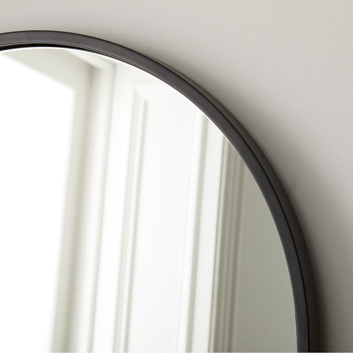 Metal Frame Arched Floor Mirror thumbnail 2