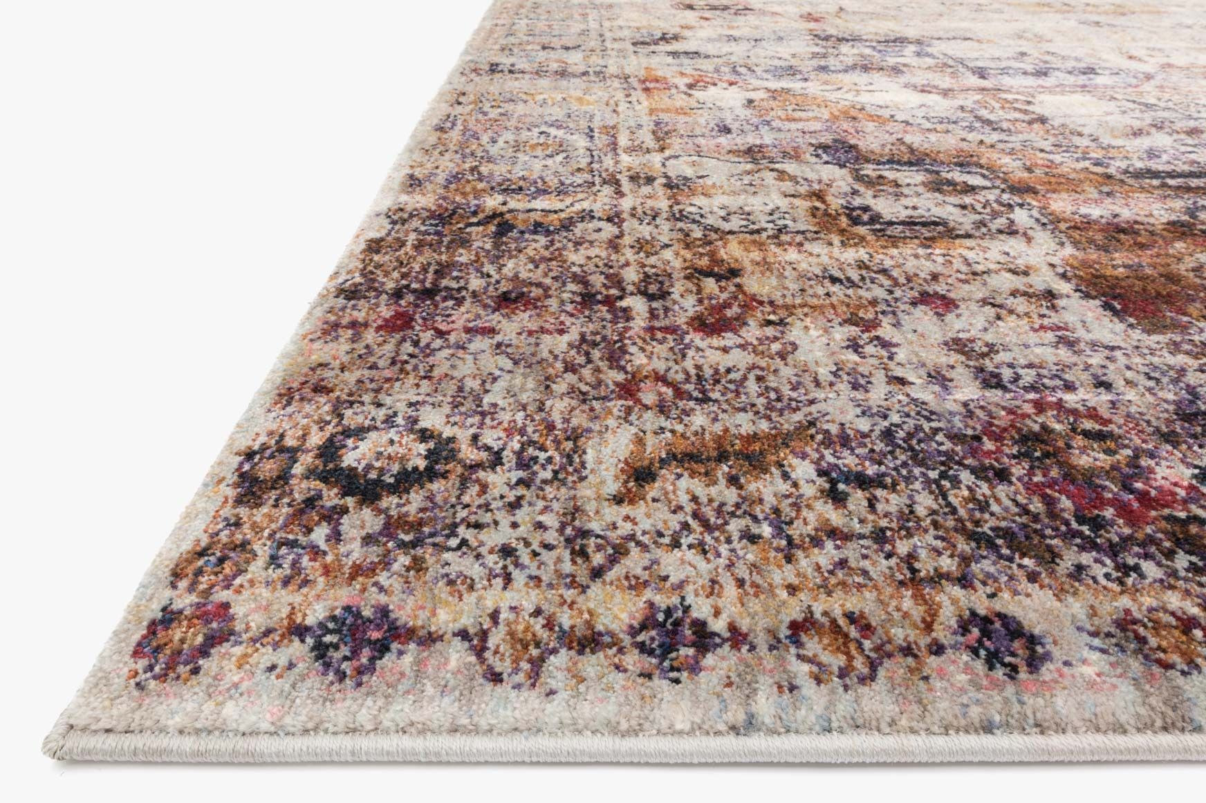 Anastasia Rug in Slate and Multi design-6'7"x9'2" thumbnail 3