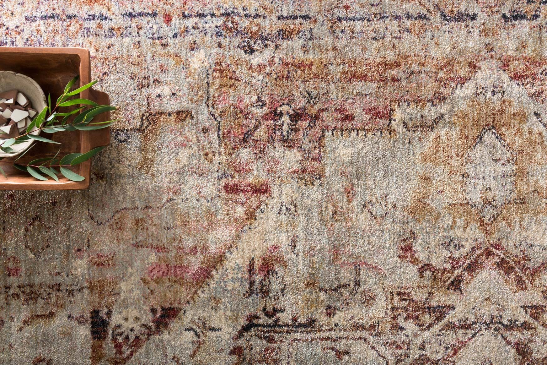 Anastasia Rug in Slate and Multi design-6'7"x9'2" thumbnail 4
