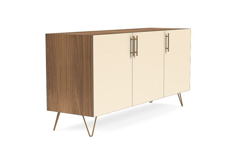 Espresso Voss Sideboard in Nordic Cream thumbnail 2