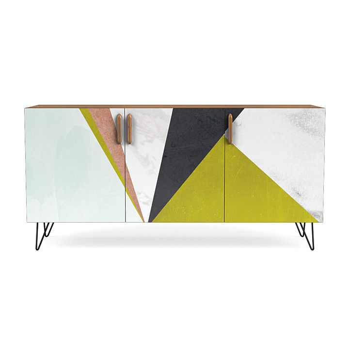 Espresso Voss Sideboard in Retro Geometrics thumbnail 3