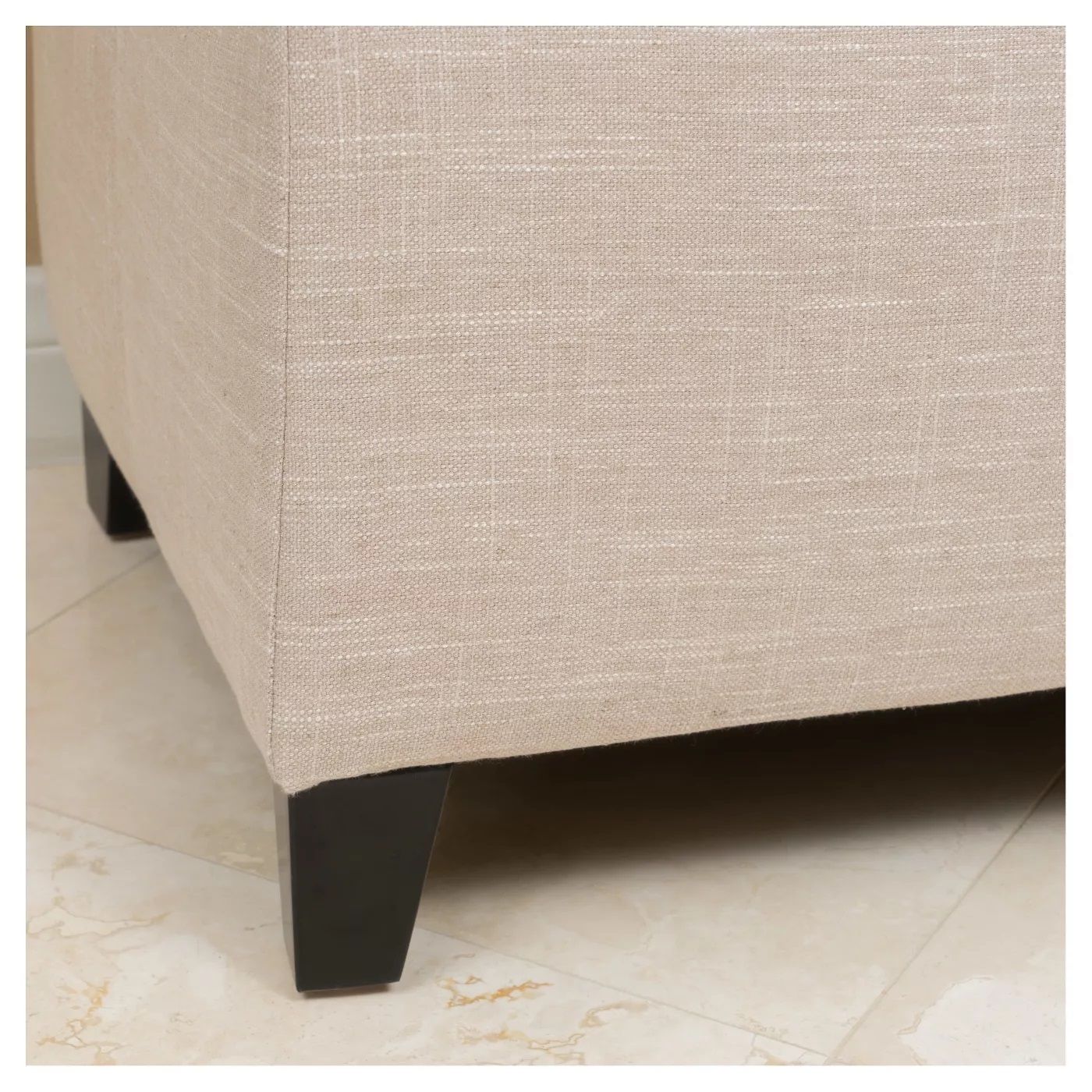 Lucinda Fabric Storage Ottoman Bench thumbnail 3