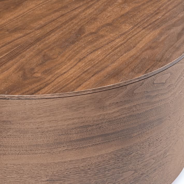 Drum Coffee Table Cool Walnut thumbnail 3