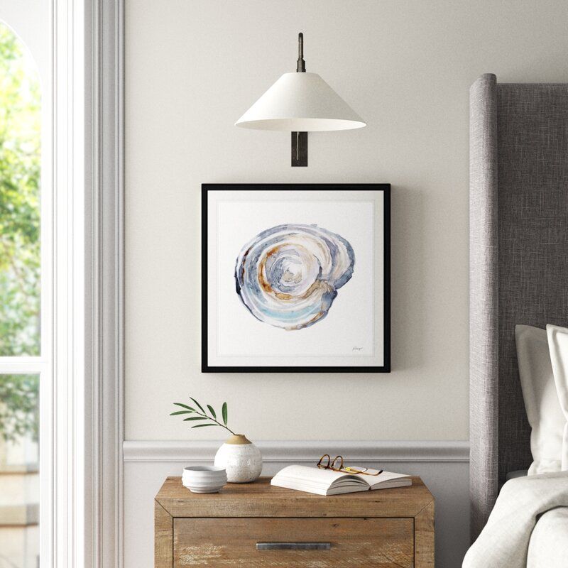 Watercolor Tree Ring III Painting on Canvas thumbnail 5