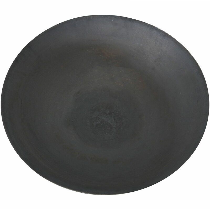Eckard Raised Cast Iron Wood Burning Fire Pit thumbnail 3