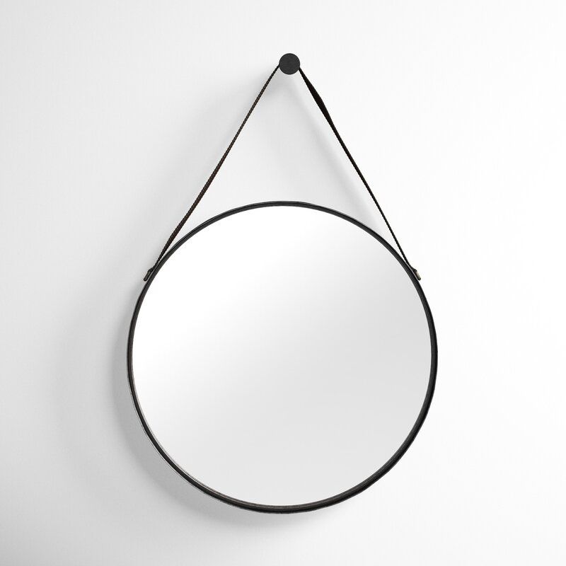 Crandall Round Accent Mirror thumbnail 3