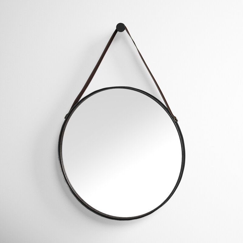 Crandall Round Accent Mirror thumbnail 4