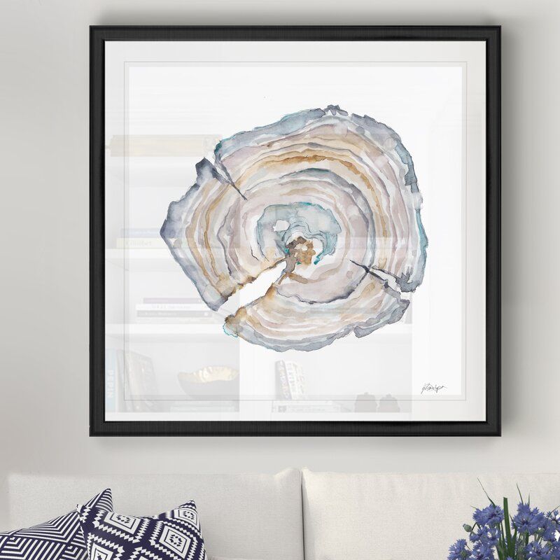 Watercolor Tree Ring I thumbnail 3