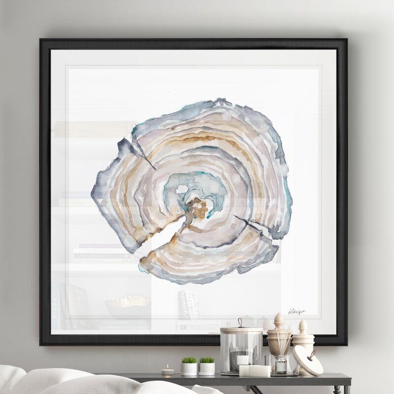 Watercolor Tree Ring I thumbnail 4