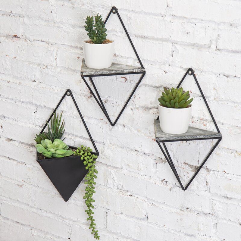 Keesean 3 Piece Wall Planter Set thumbnail 2