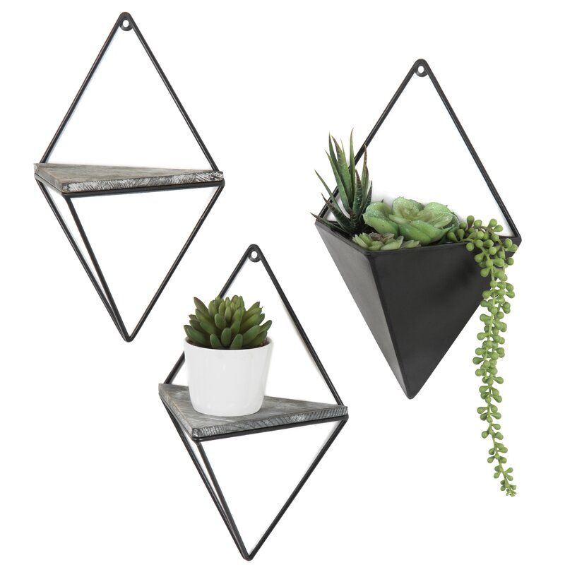 Keesean 3 Piece Wall Planter Set thumbnail 3