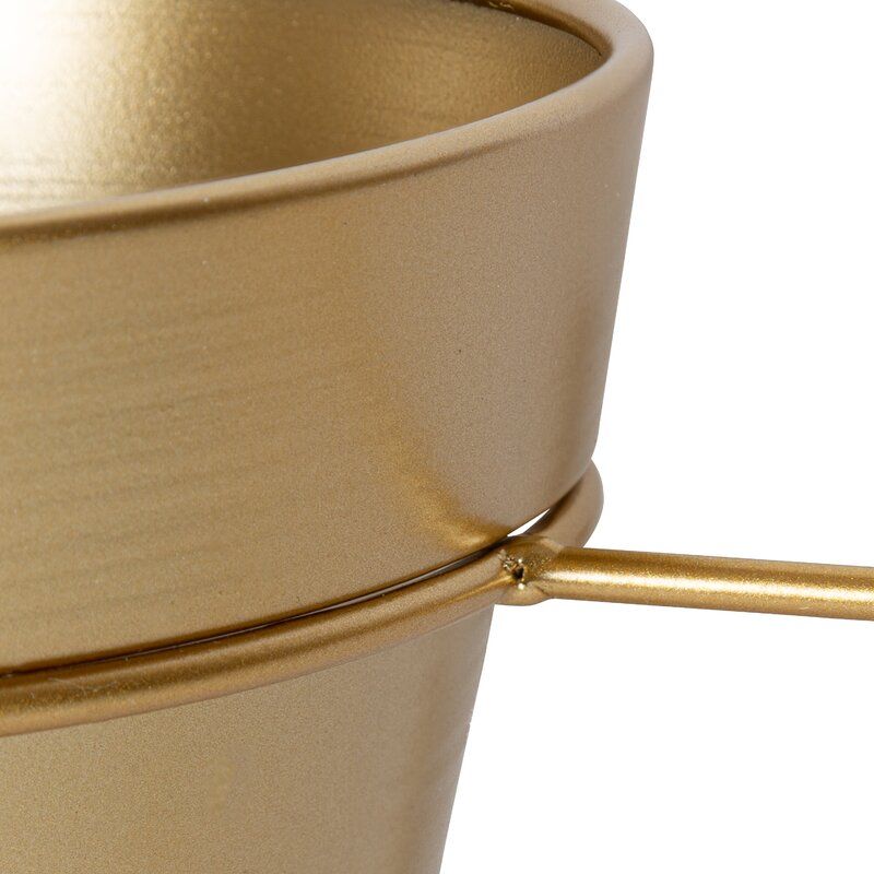 Isai Hoop Metal Hanging Planter thumbnail 2