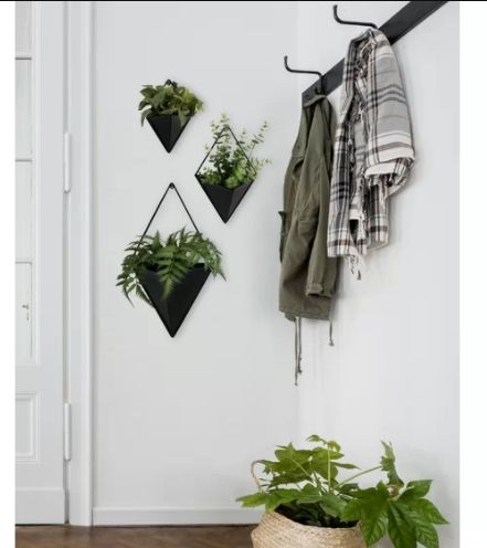Anding 3Piece Geometric Wall Planter Set_Small thumbnail 3