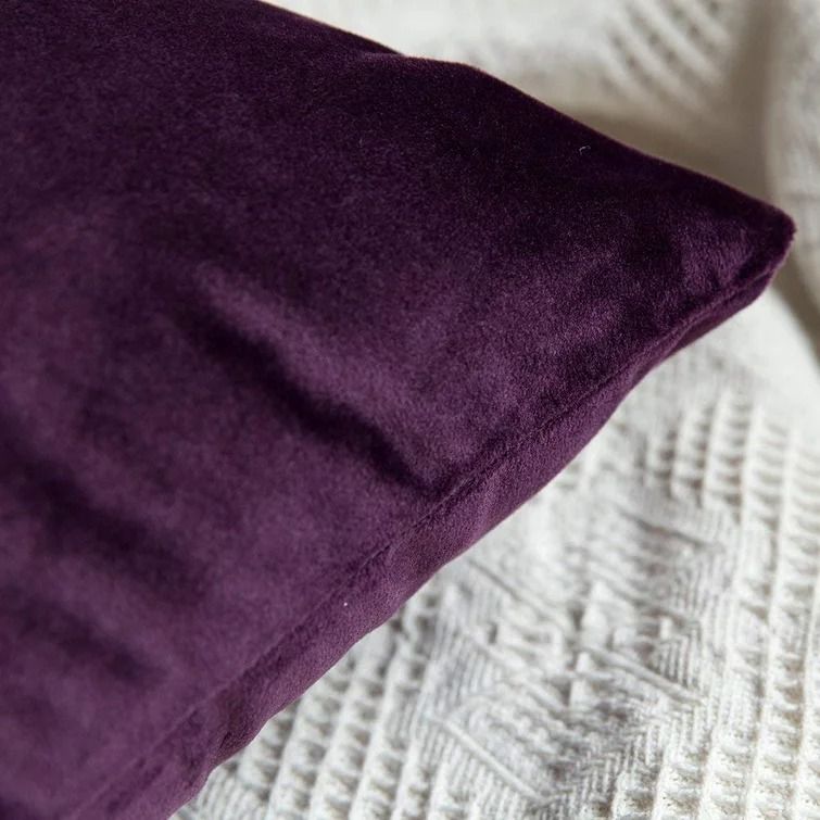 Payson Velvet Throw Pillow Cover No Insert-18"x18" thumbnail 4