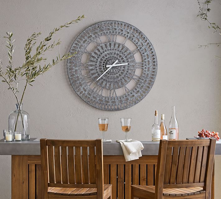 Mandala Outdoor Oversized Clock thumbnail 2