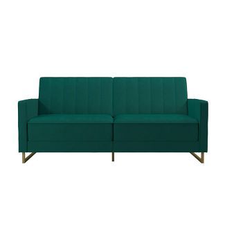 Skylar Coil Futon Modern Sofa Bed and Couch thumbnail 3