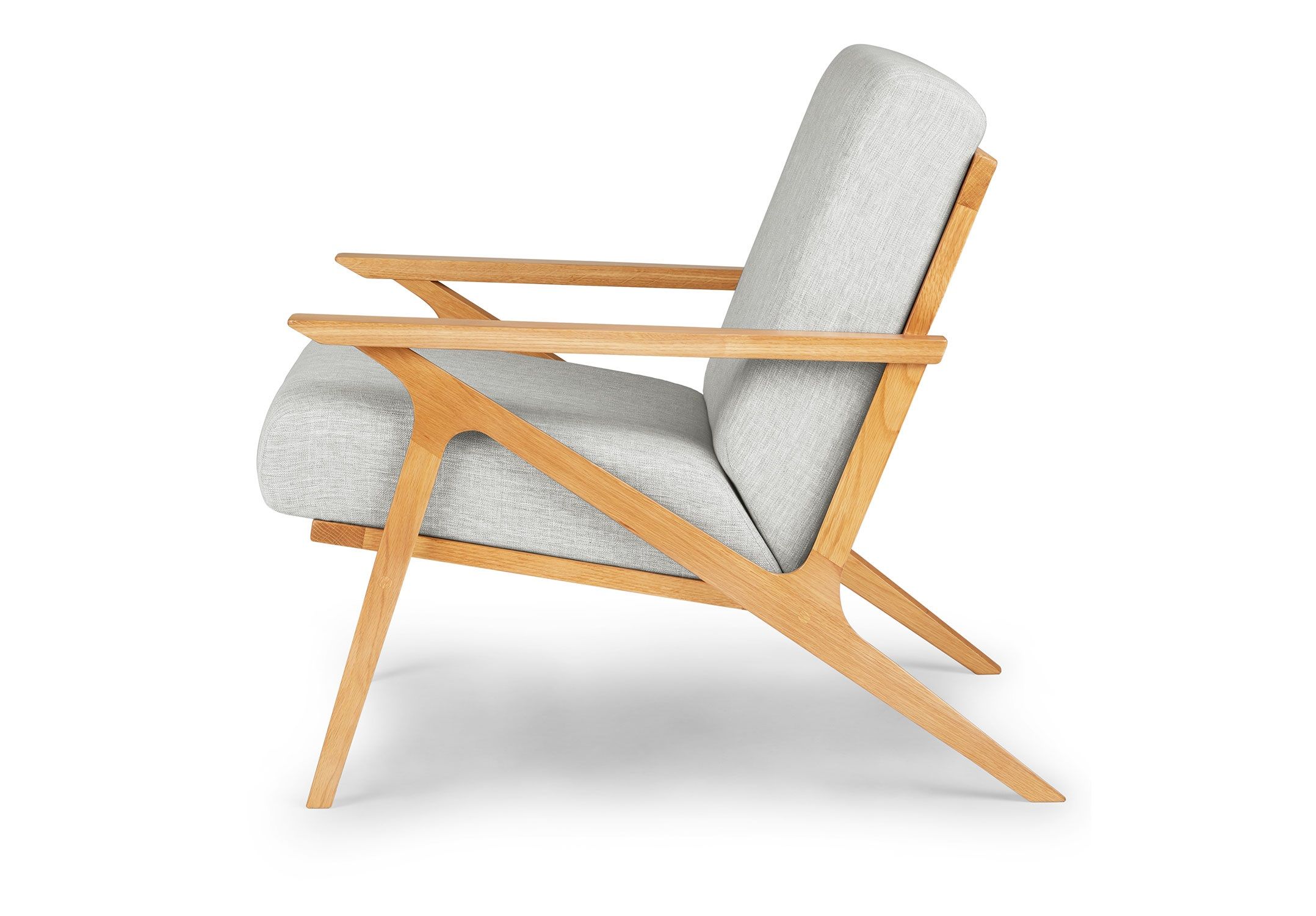 Otio Mist Gray Oak Lounge Chair thumbnail 2