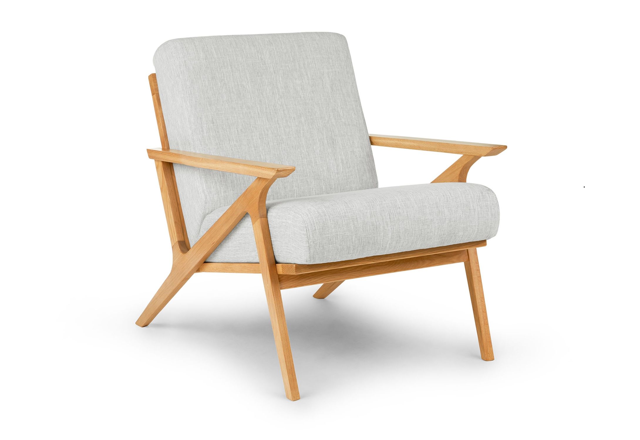 Otio Mist Gray Oak Lounge Chair thumbnail 3