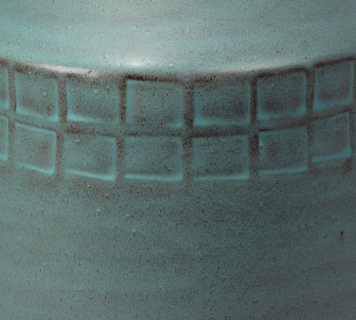 Elon Blue Ceramic Vessel thumbnail 2