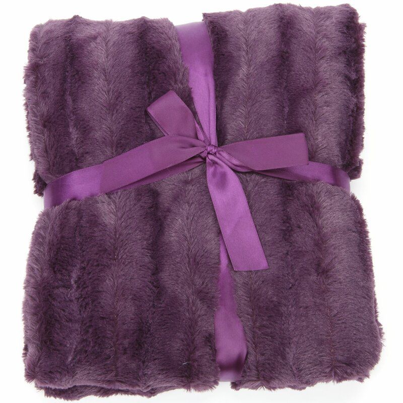 Caston Soft Faux Fur Throw thumbnail 2