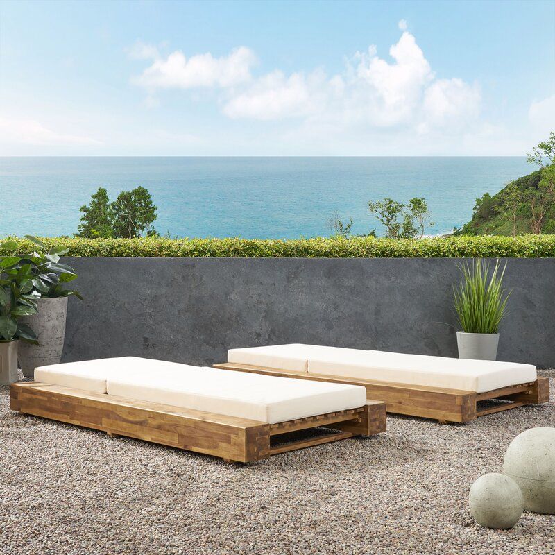 Lawrence Outdoor Reclining Chaise Lounge thumbnail 5