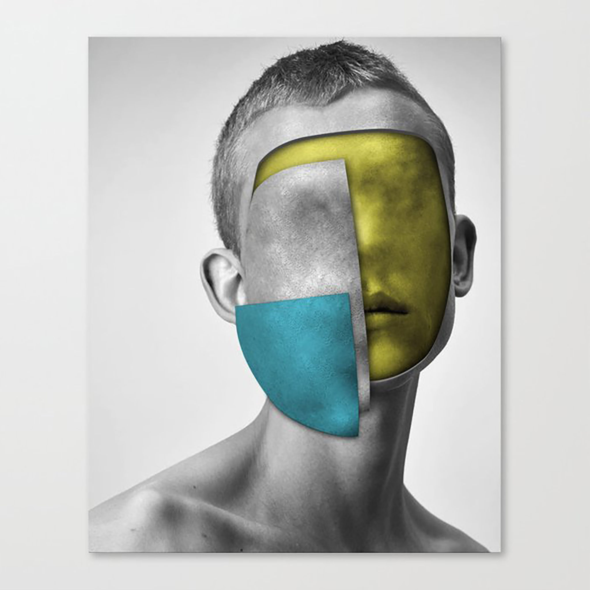 People Photography Abstract Paintings Colores Six Canvas Print thumbnail 2