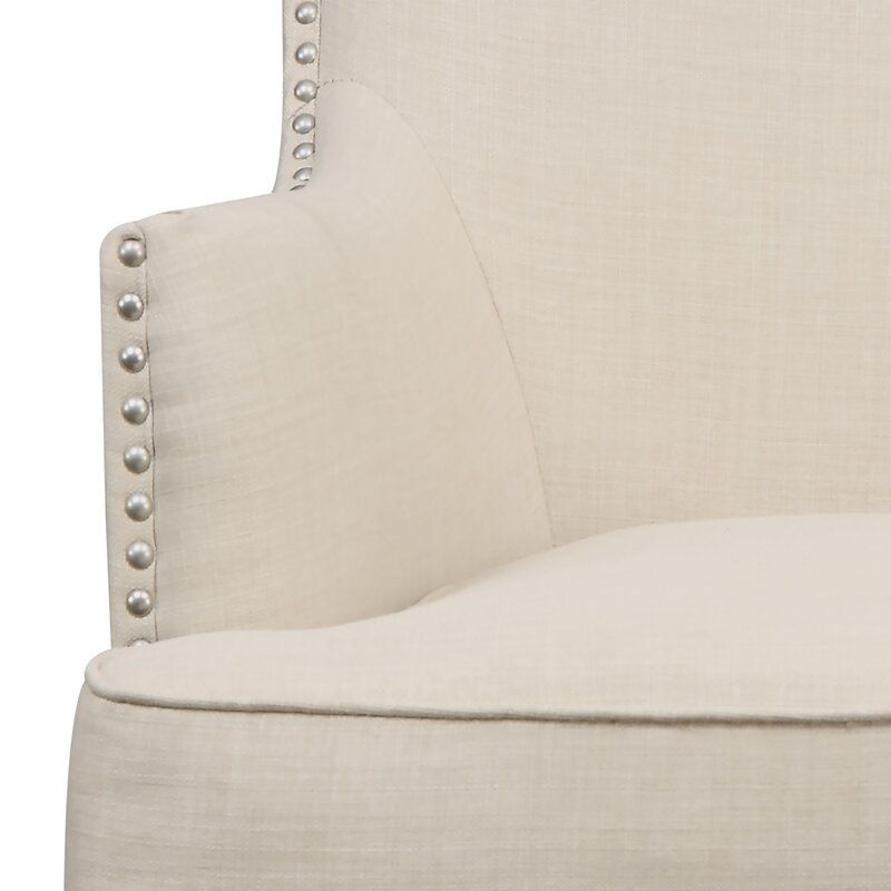 Pringle Polyester Wingback Chair thumbnail 3
