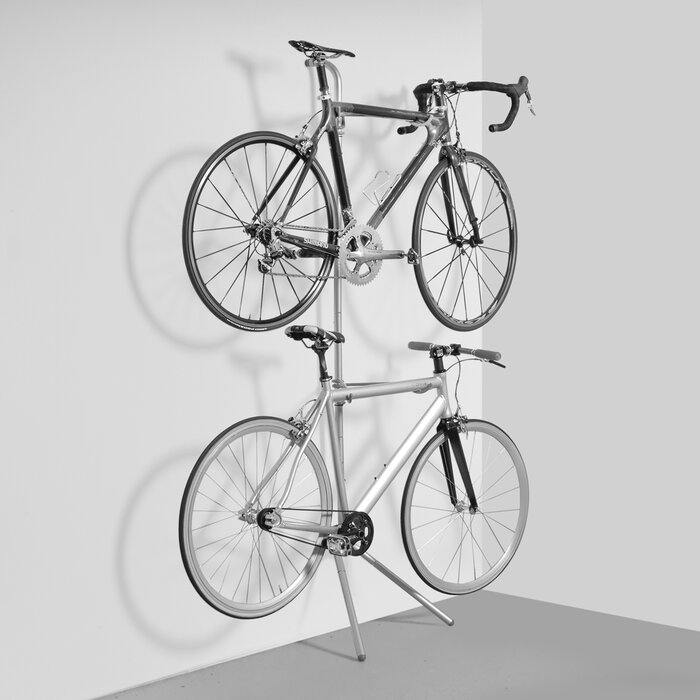 Wayfair Basics 2 Bike Freestanding Bike Rack thumbnail 2