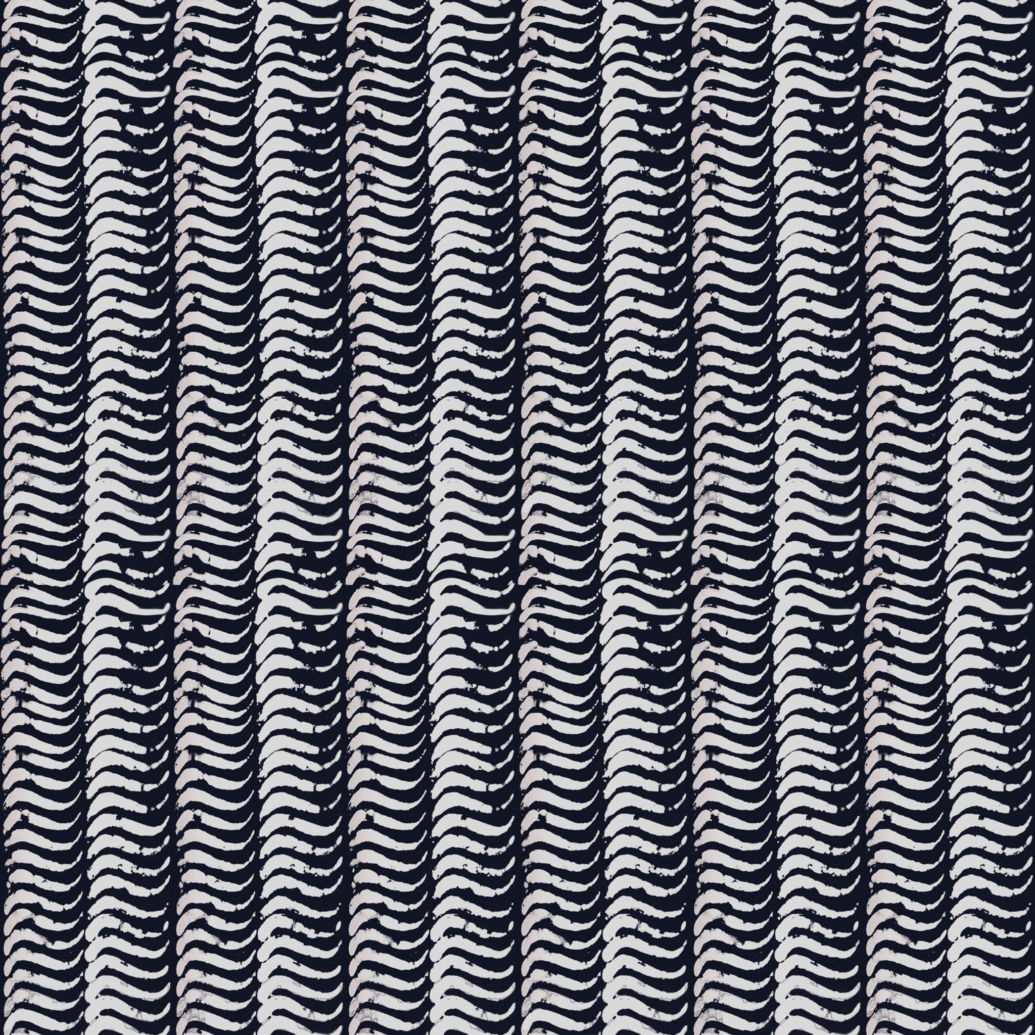 Cotton Canvas Wave Stripe Curtain (Set of 2) thumbnail 5