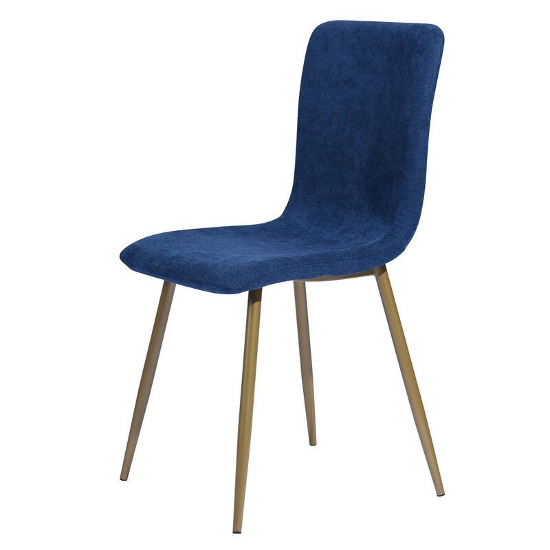 Travers Velvet Upholstered Side Chair thumbnail 2