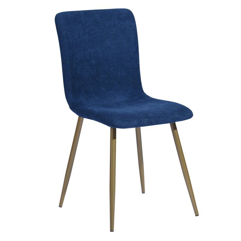 Travers Velvet Upholstered Side Chair thumbnail 3