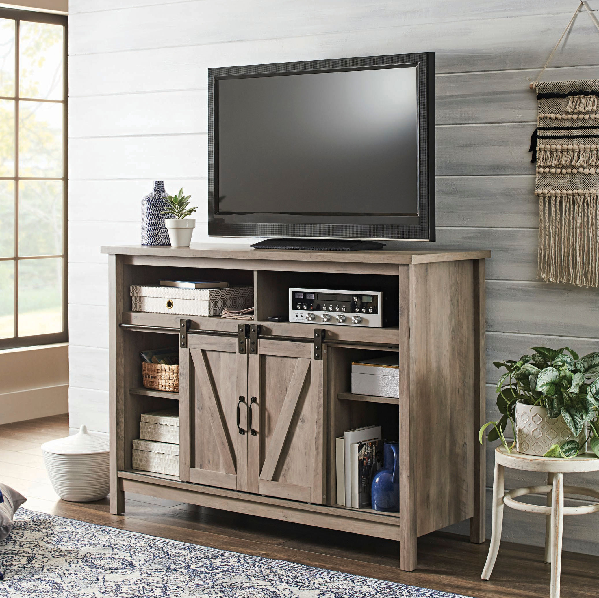 Better Homes and Gardens Modern Farmhouse Fireplace Credenza thumbnail 2