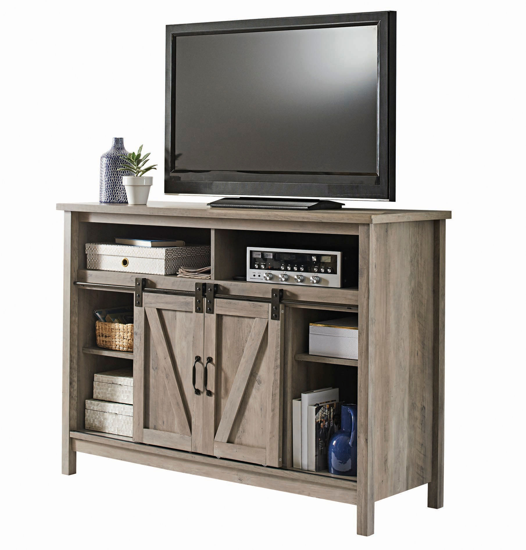 Better Homes and Gardens Modern Farmhouse Fireplace Credenza thumbnail 3