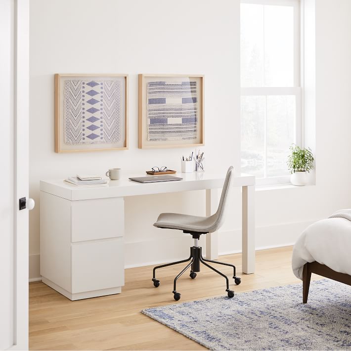 Parsons File Cabinet Desk Set thumbnail 2