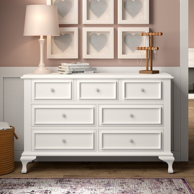 Alessia 7 Drawer Double Dresser thumbnail 5