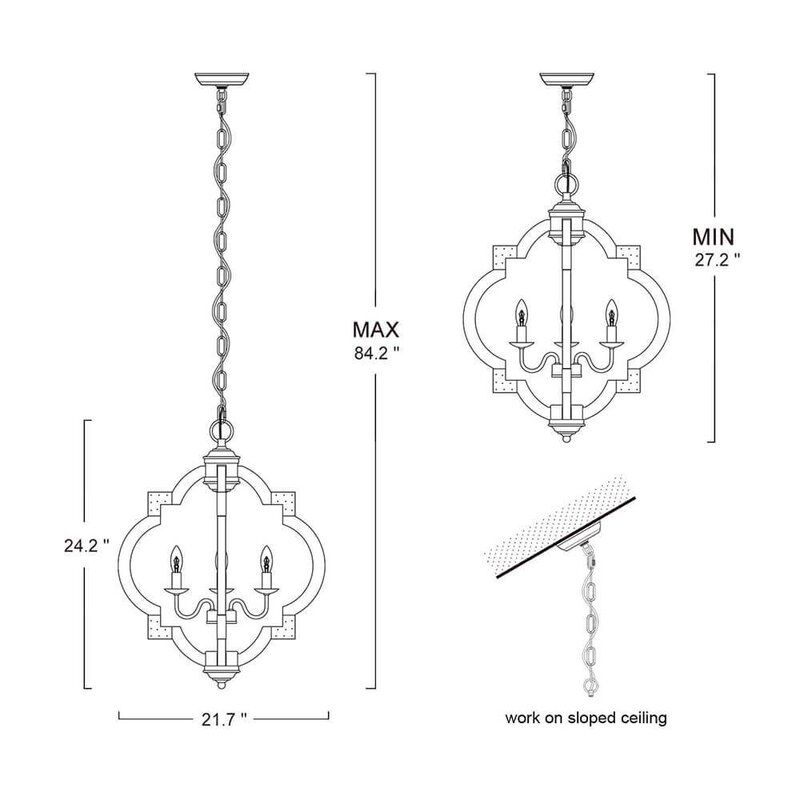 Thierry Light Lantern Geometric Pendant thumbnail 3