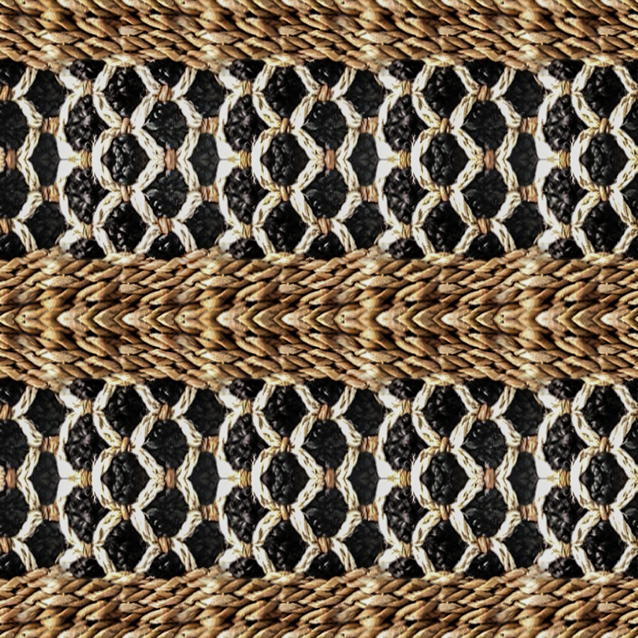 Woven Hanging Planters thumbnail 3