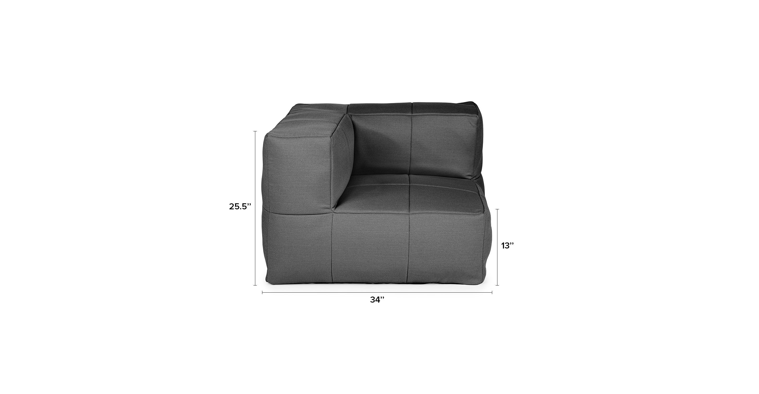 Corvos Met Black Corner Module thumbnail 6