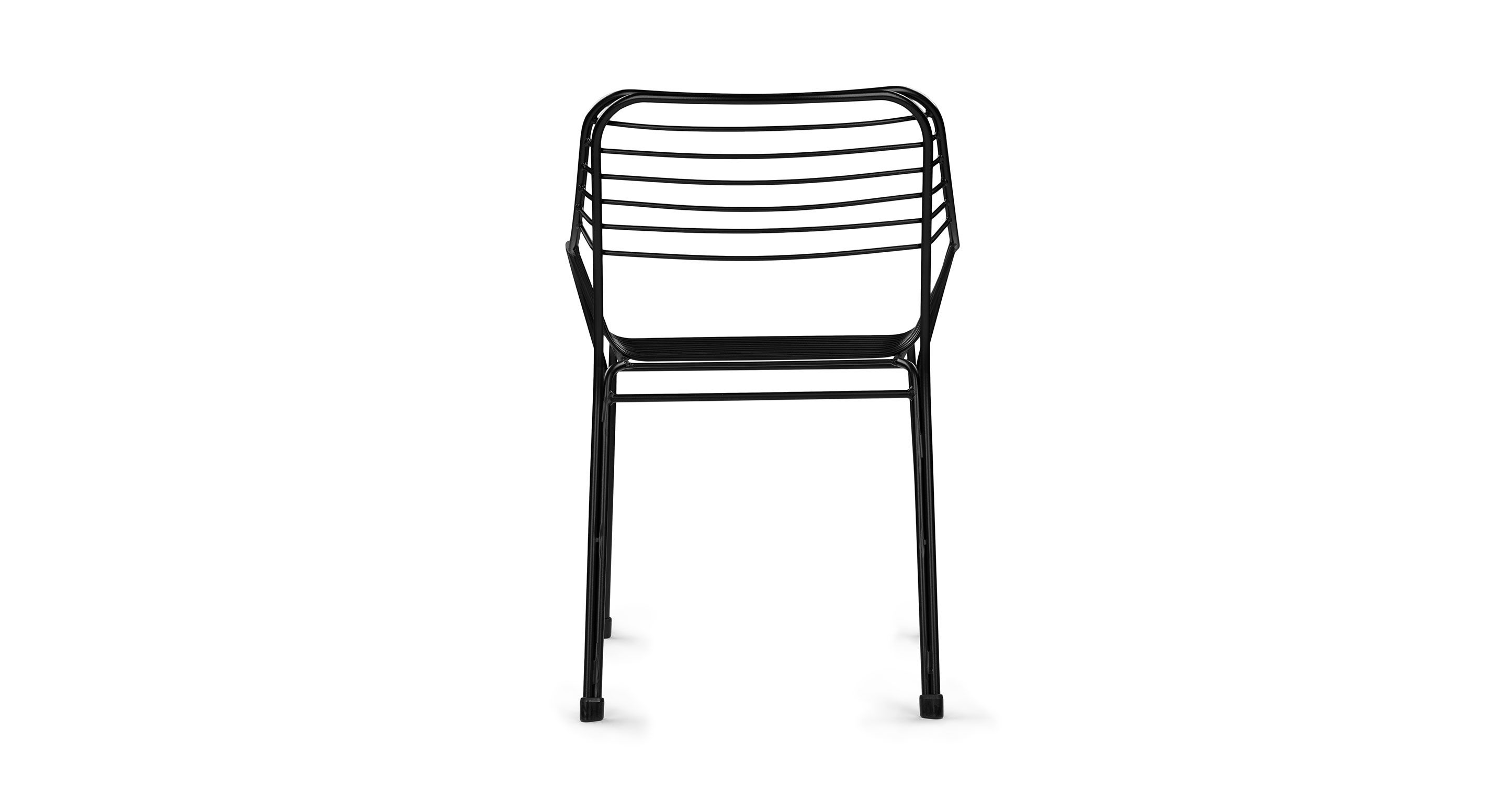 Caya Mondo Black Dining Armchair Set Of 2 thumbnail 3