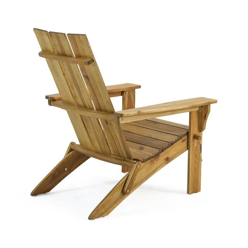 Solid Wood Folding Adirondack Chair thumbnail 8