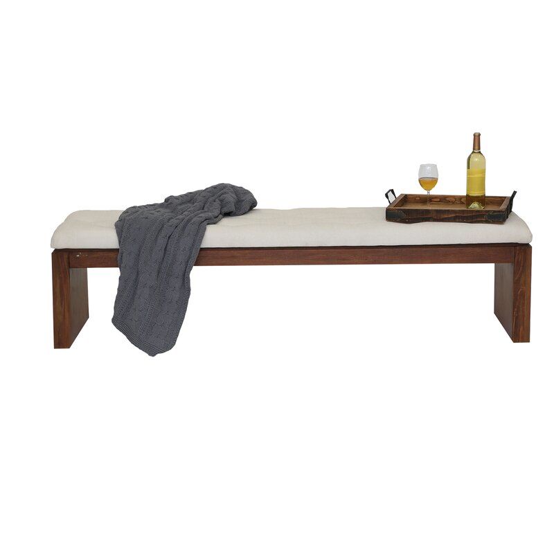 Cannes Upholstered Bench thumbnail 3