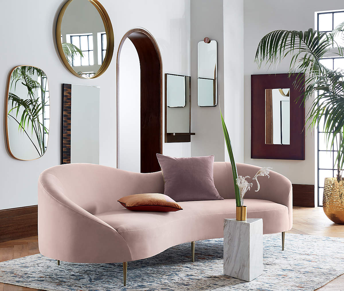 LEISURE DUSTY ORCHID PILLOW thumbnail 4