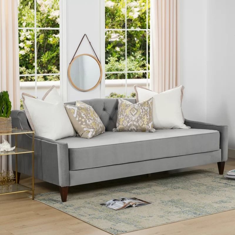 Alexia Solid Wood Daybed Bed-Twin thumbnail 2